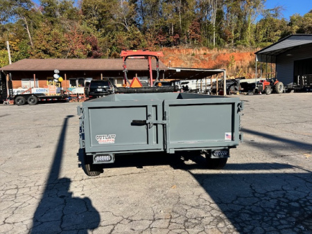 New 2026 U-Dump 5x10 7k 19"sides Dump Trailer