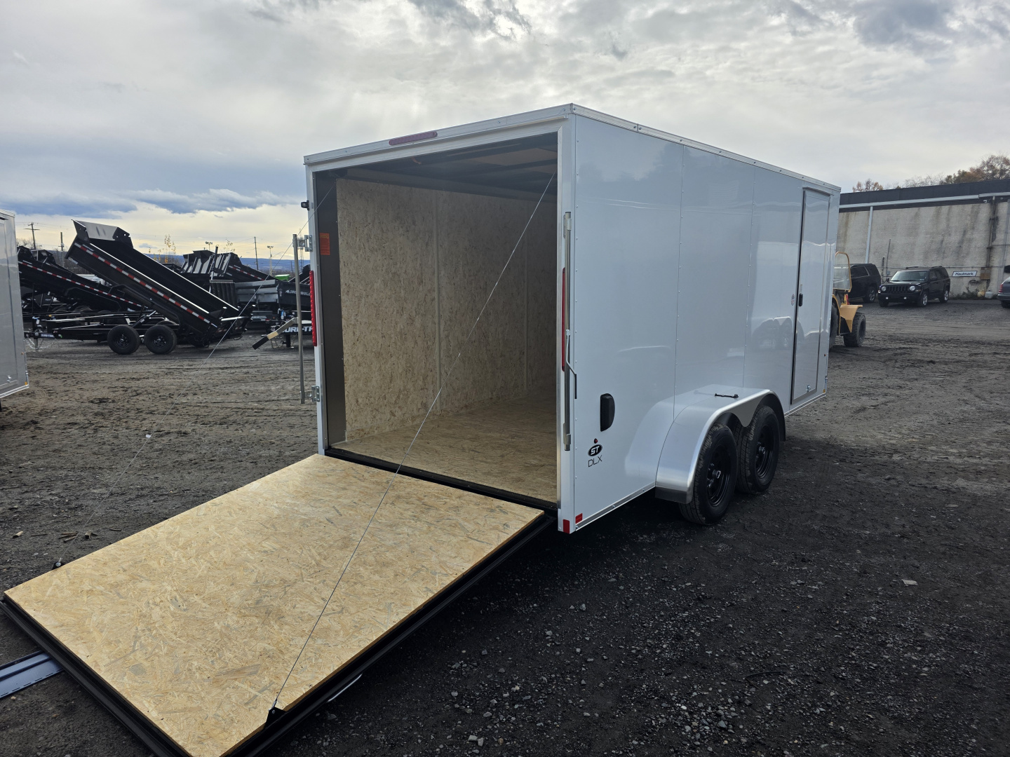 New 2026 Look Trailers ST DLX 7X16 7K - RAMP Cargo / Enclosed Trailer