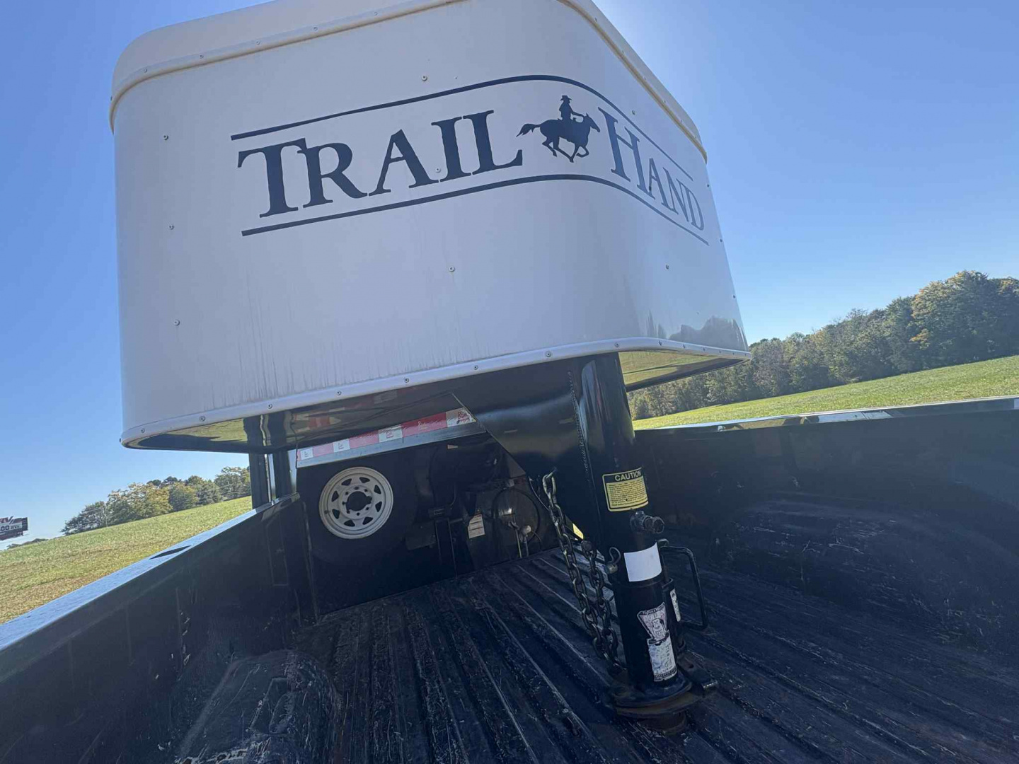 Used 2015 Bison Trailers TRAIL HAND Horse Trailer