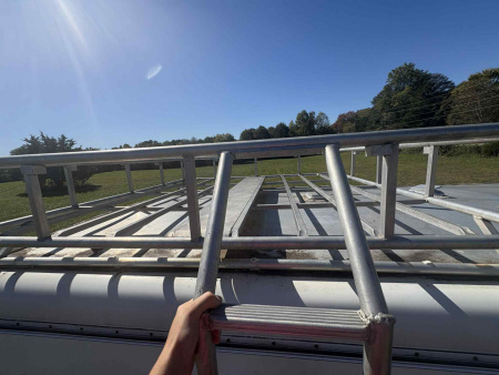 Used 2015 Bison Trailers TRAIL HAND Horse Trailer