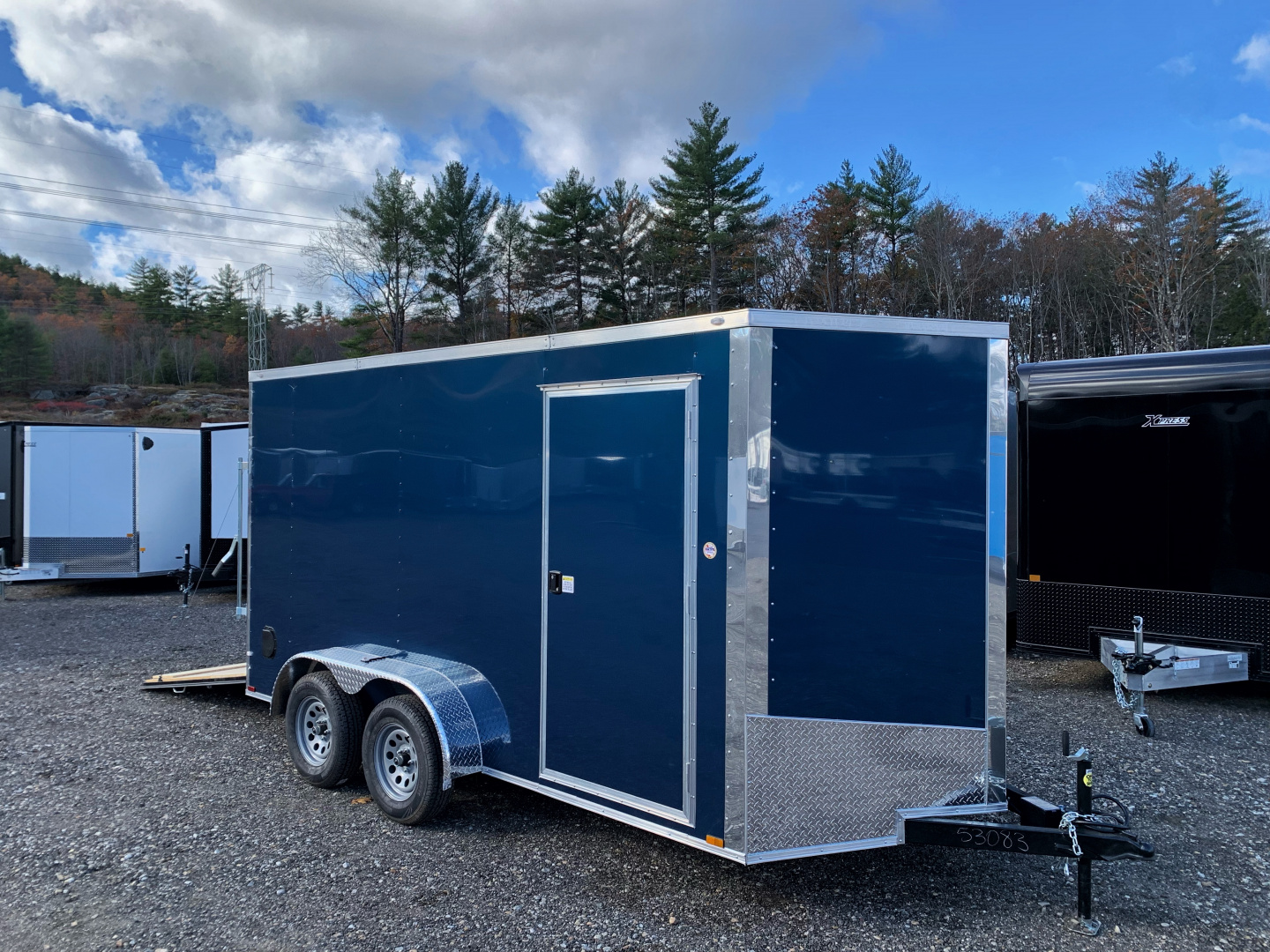 New 2026 Spartan 7X14 +2ft V-nose/ 7' interior height /Polycore Exterior - 7000GVW