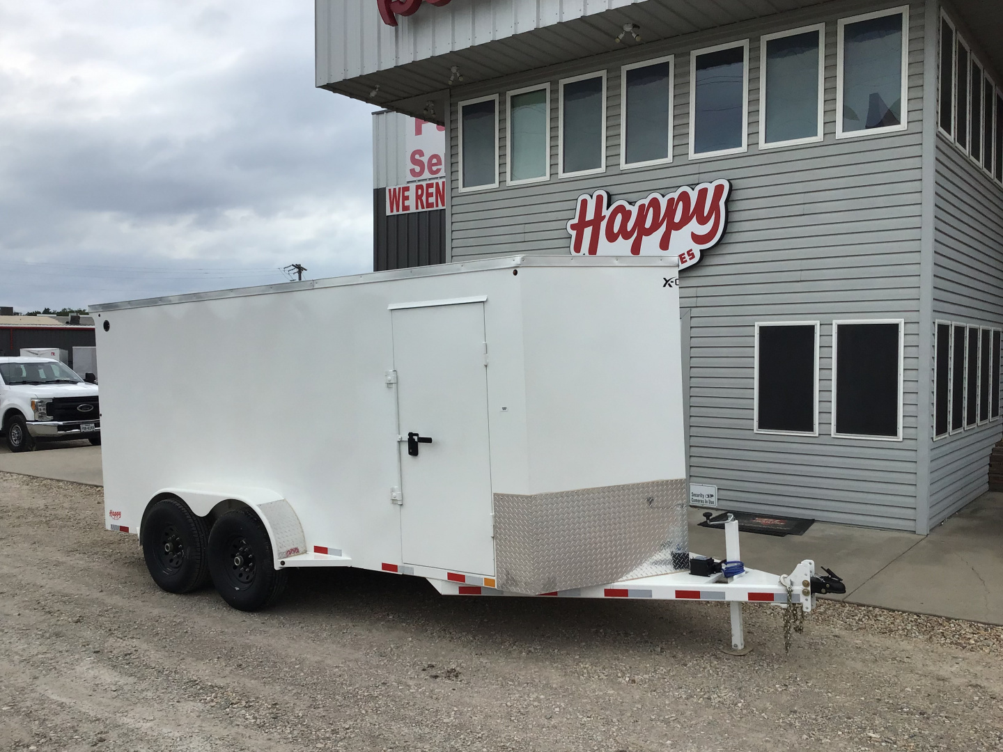 New 2026 X-On 6’8"x16’ BP Steel Enclosed Trailer – E7