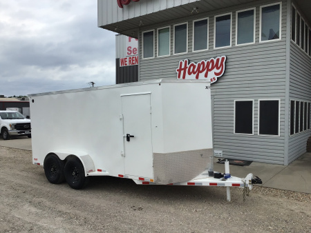 New 2026 X-On 6’8 x16’ BP Steel Enclosed Trailer – E7