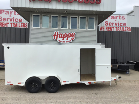 New 2026 X-On 6’8"x16’ BP Steel Enclosed Trailer – E7