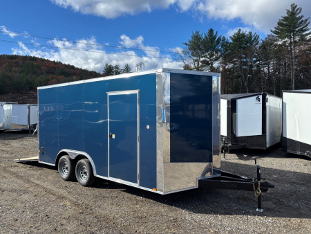 New 2026 SPARTAN 8.5X16 + 2ft V nose/ 7' Int Height/ 16  OC Construction / Ext Tongue/ Polycore - 7000GVW