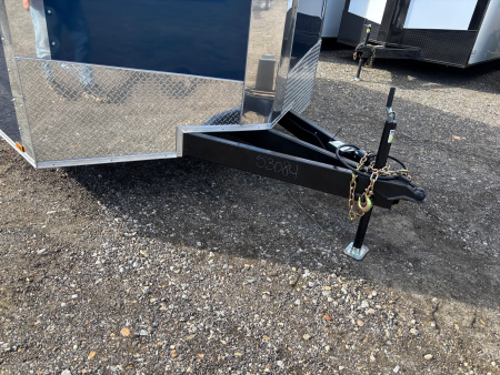 New 2026 SPARTAN 8.5X16 + 2ft V nose/ 7' Int Height/ 16" OC Construction / Ext Tongue/ Polycore - 7000GVW