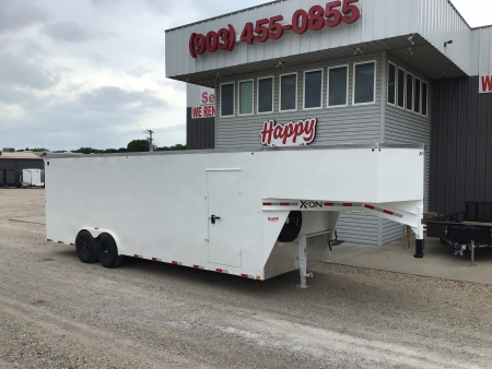 New 2026 X-On 8'x24’ Steel Enclosed Trailer – E2