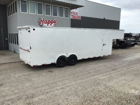 New 2026 X-On 8'x24’ Steel Enclosed Trailer – E2