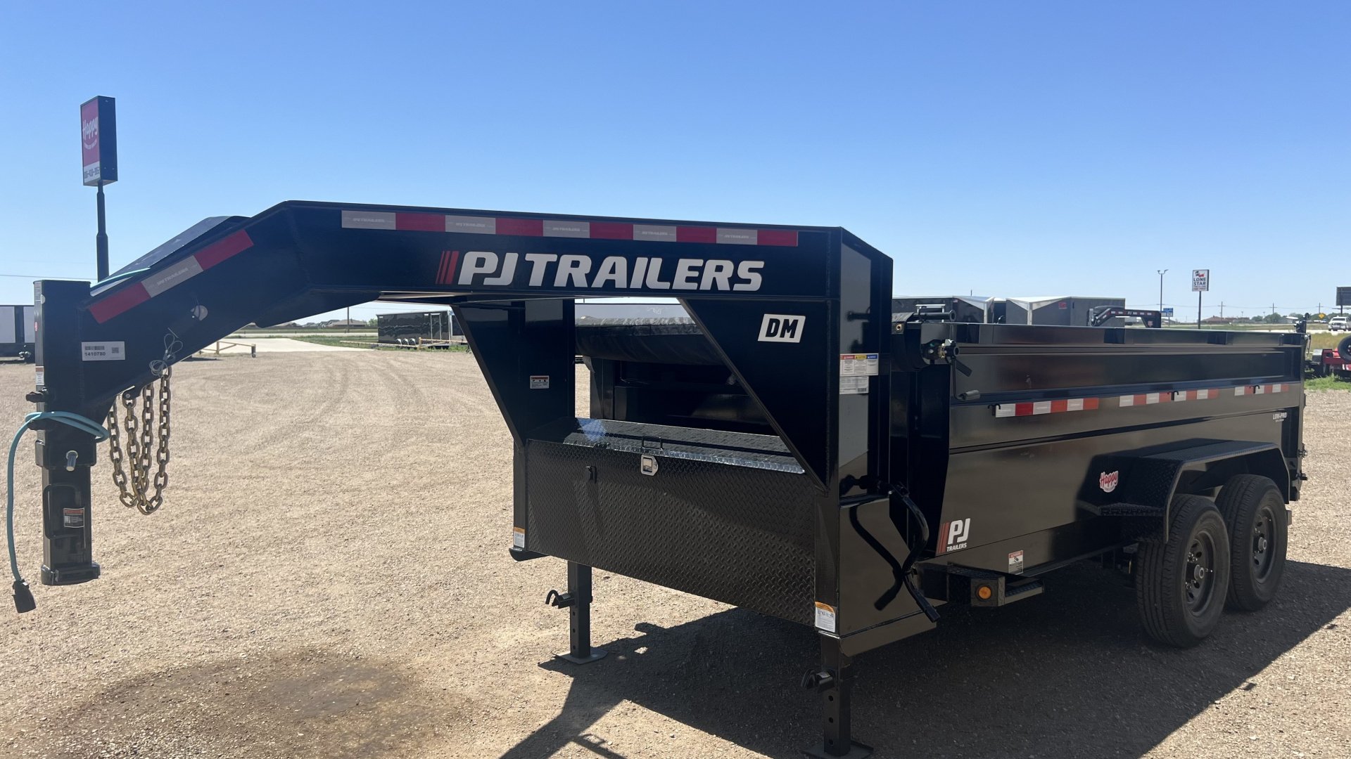 New 2026 PJ 83"x14' GN Tandem Axle Low Pro High Side Dump w/ 36" Sides – DM