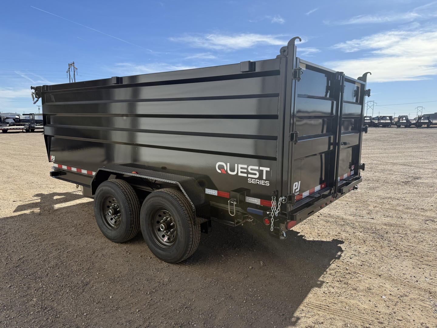 New 2026 PJ 83"x14' BP Tandem Axle Dump w/ 48" Sides – D7