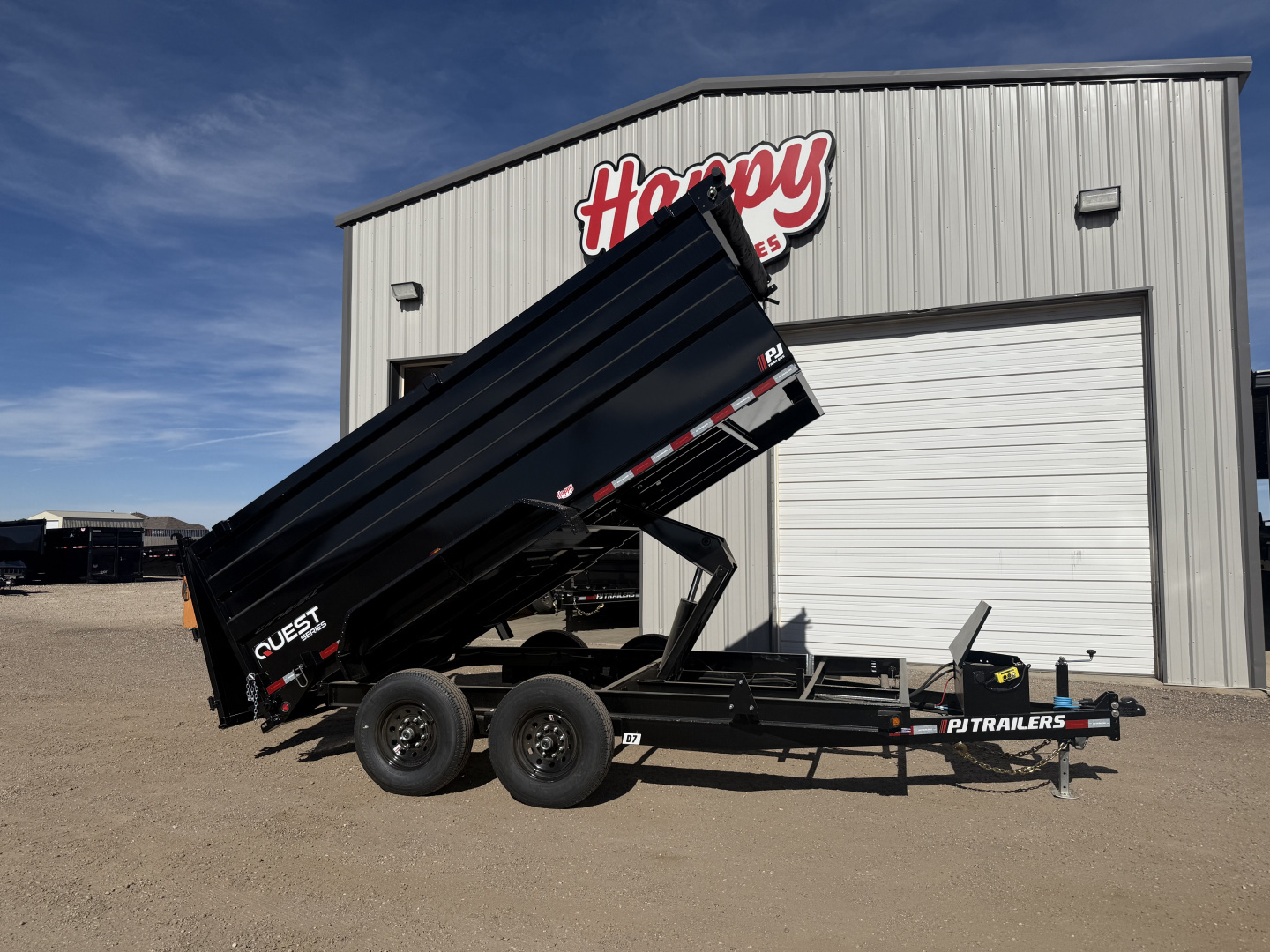 New 2026 PJ 83"x14' BP Tandem Axle Dump w/ 48" Sides – D7