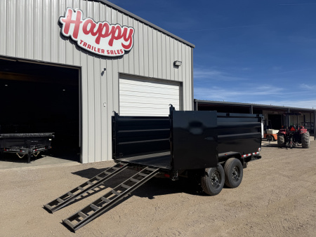 New 2026 PJ 83"x14' BP Tandem Axle Dump w/ 48" Sides – D7