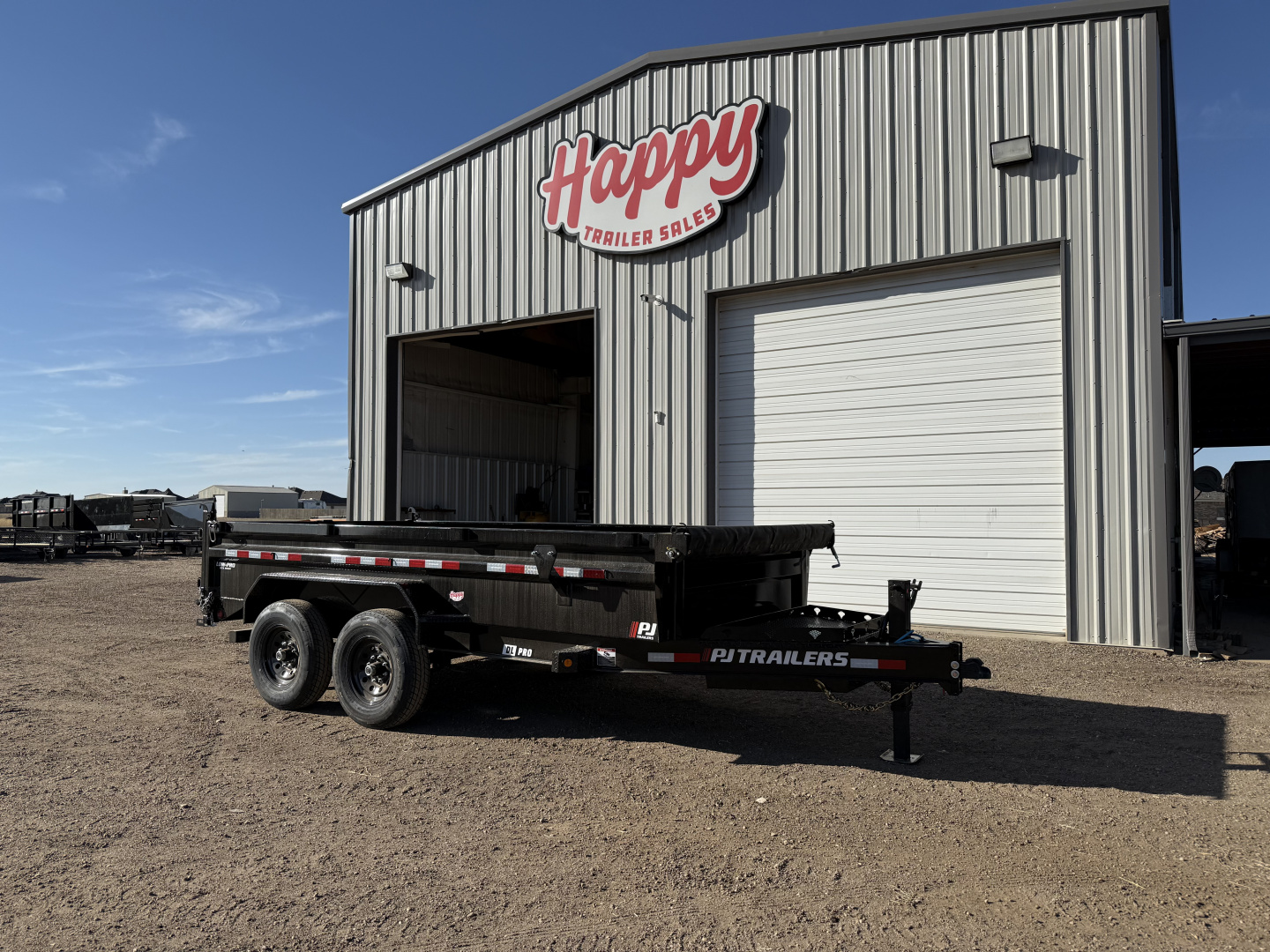 New 2026 PJ 83"x14' BP Tandem Axle Low Pro Dump w/ 24" Sides – DL