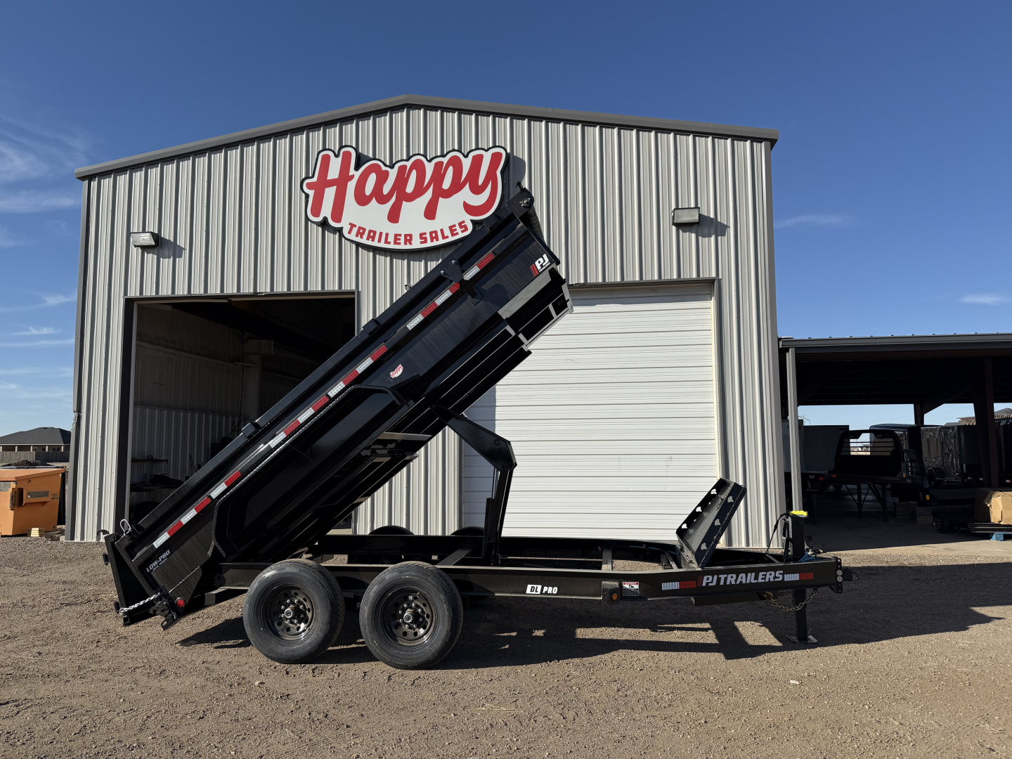 New 2026 PJ 83"x14' BP Tandem Axle Low Pro Dump w/ 24" Sides – DL