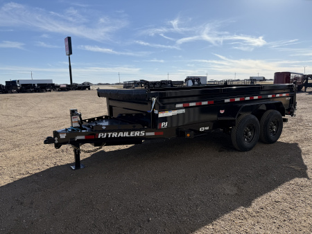 New 2026 PJ 83"x14' BP Tandem Axle Low Pro Dump w/ 24" Sides – DL