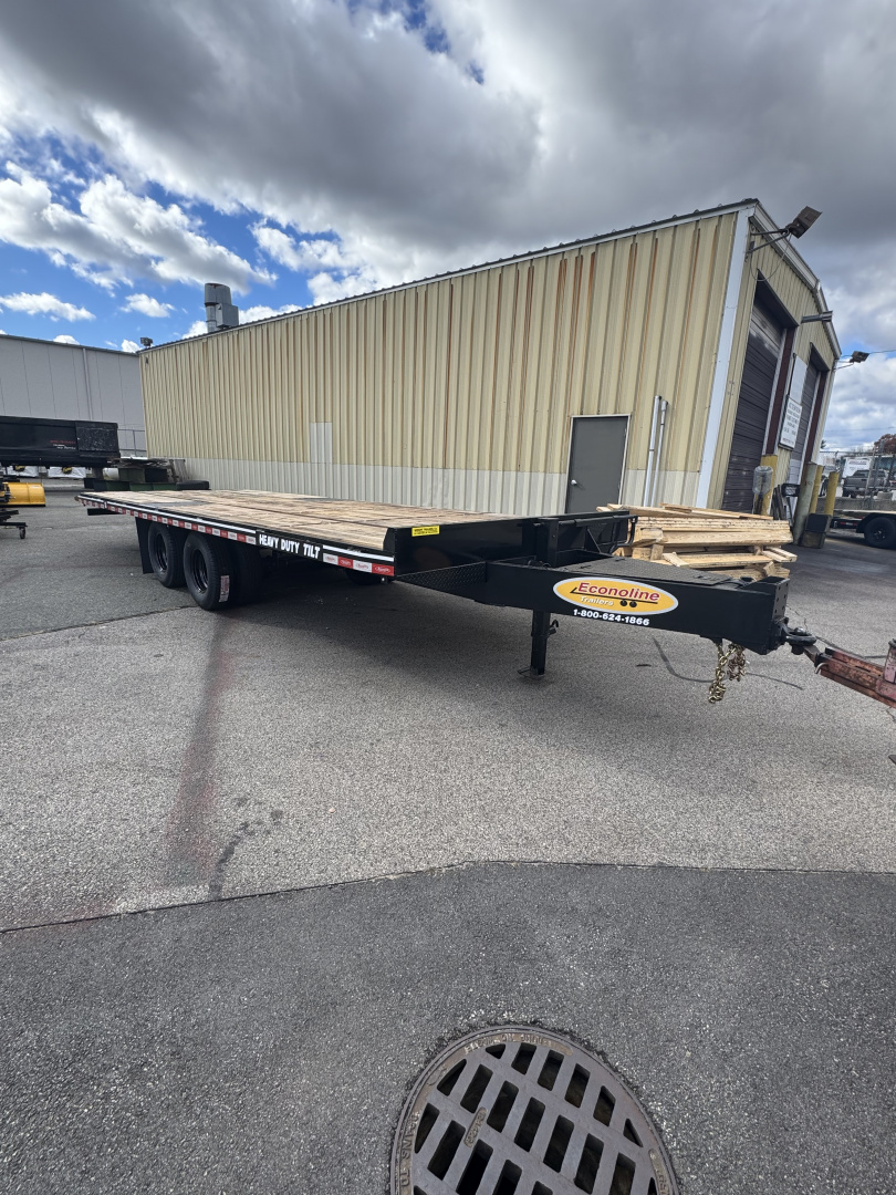 New 2026 Econoline 102X25' 10 Ton Deckover Tilt Trailer