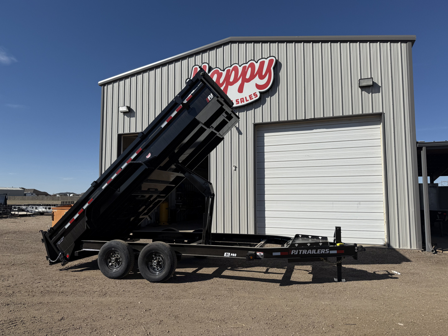 New 2026 PJ 83"x16' BP Tandem Axle Low Pro Dump w/ 24" Sides – DL