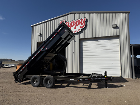 New 2026 PJ 83"x16' BP Tandem Axle Low Pro Dump w/ 24" Sides – DL