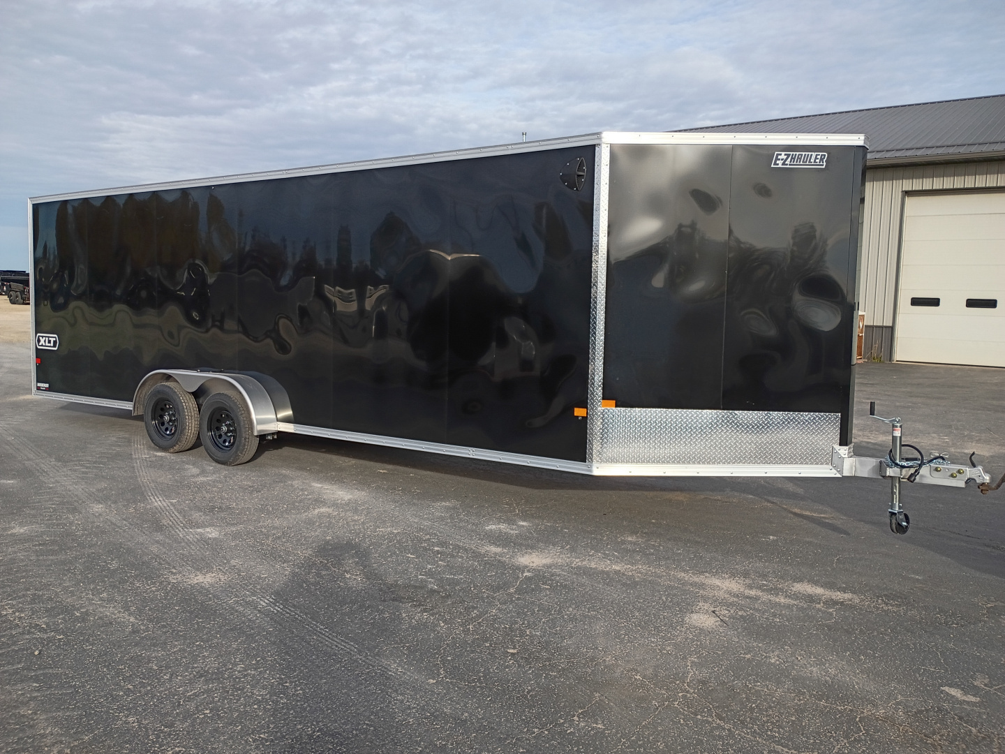 New 2026 E-Z Hauler TUNDRA SERIES 7X28 Snowmobile Trailer