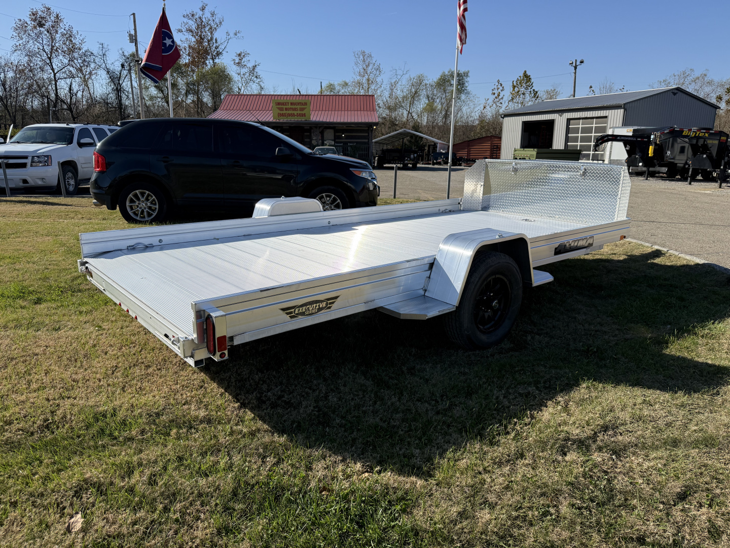 New 2026 Aluma UTR14S-R Utility Trailer