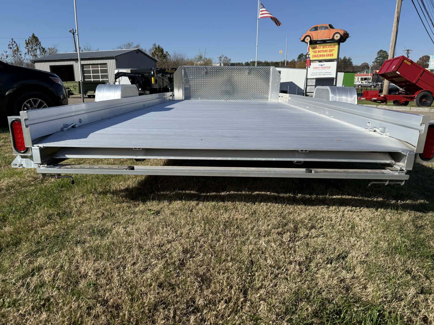 New 2026 Aluma UTR14S-R Utility Trailer