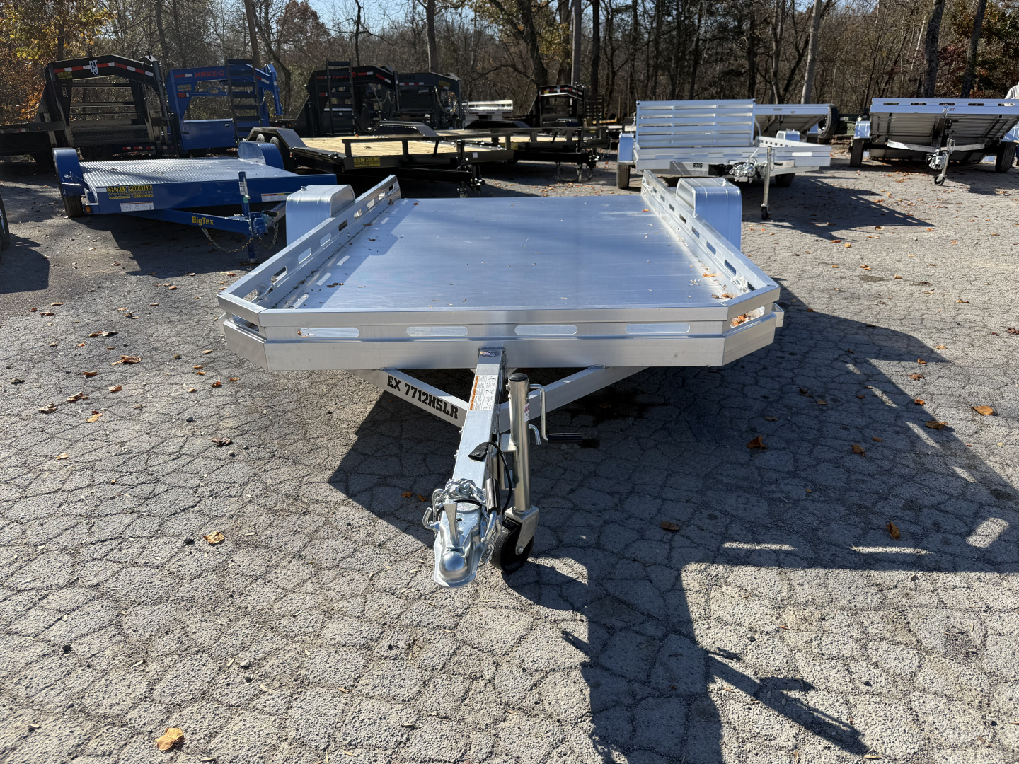 New 2026 Aluma EX7712HSLR-S-R Utility Trailer