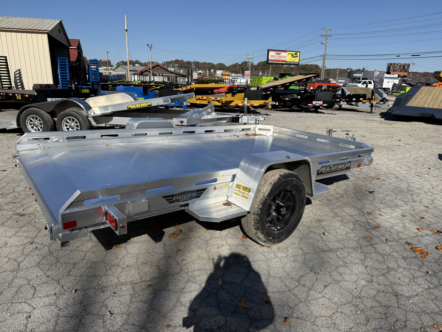 New 2026 Aluma EX7712HSLR-S-R Utility Trailer