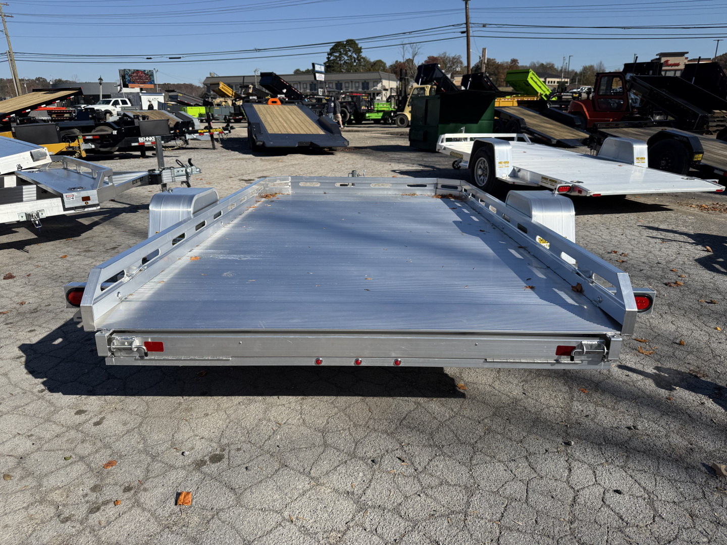 New 2026 Aluma EX7712HSLR-S-R Utility Trailer