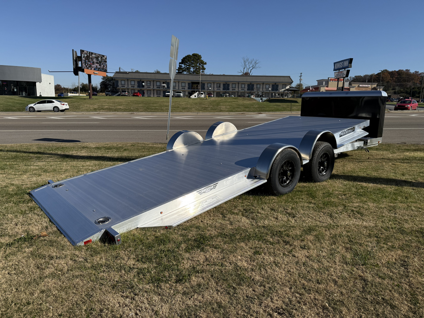 New 2026 Aluma 8220H-XL-TILT-TA-RDT Car Hauler