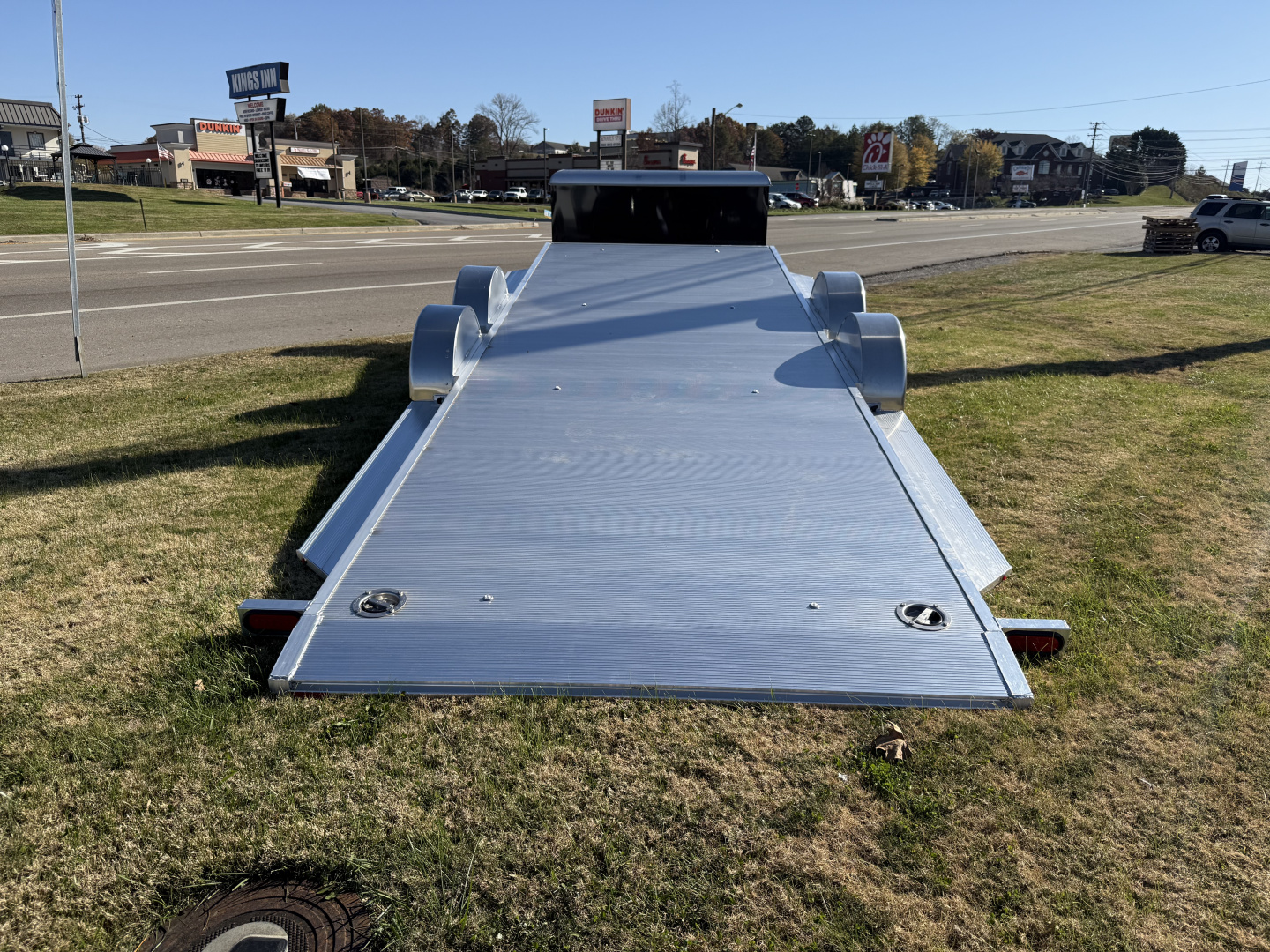 New 2026 Aluma 8220H-XL-TILT-TA-RDT Car Hauler