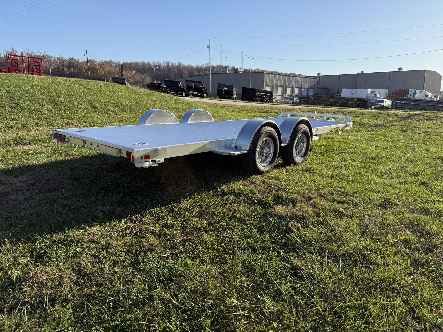 New 2026 Aluma 8220H-TA-EL-R-RTD W/SPARE Car Hauler