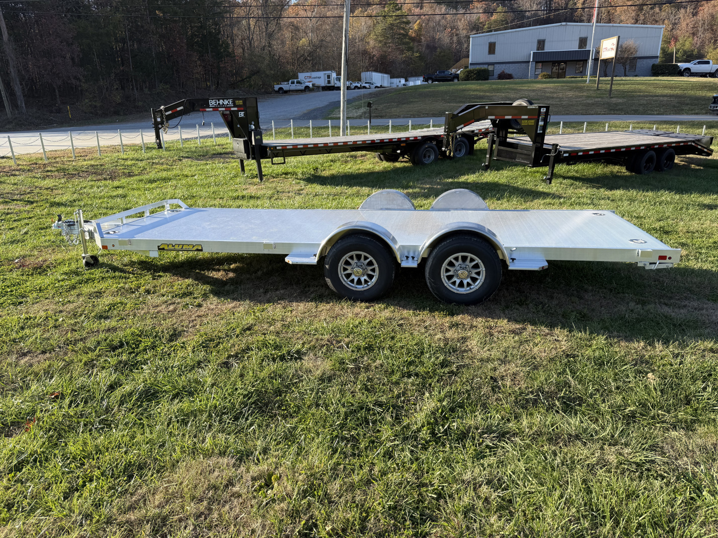 New 2026 Aluma 8220H-TA-EL-R-RTD W/SPARE Car Hauler