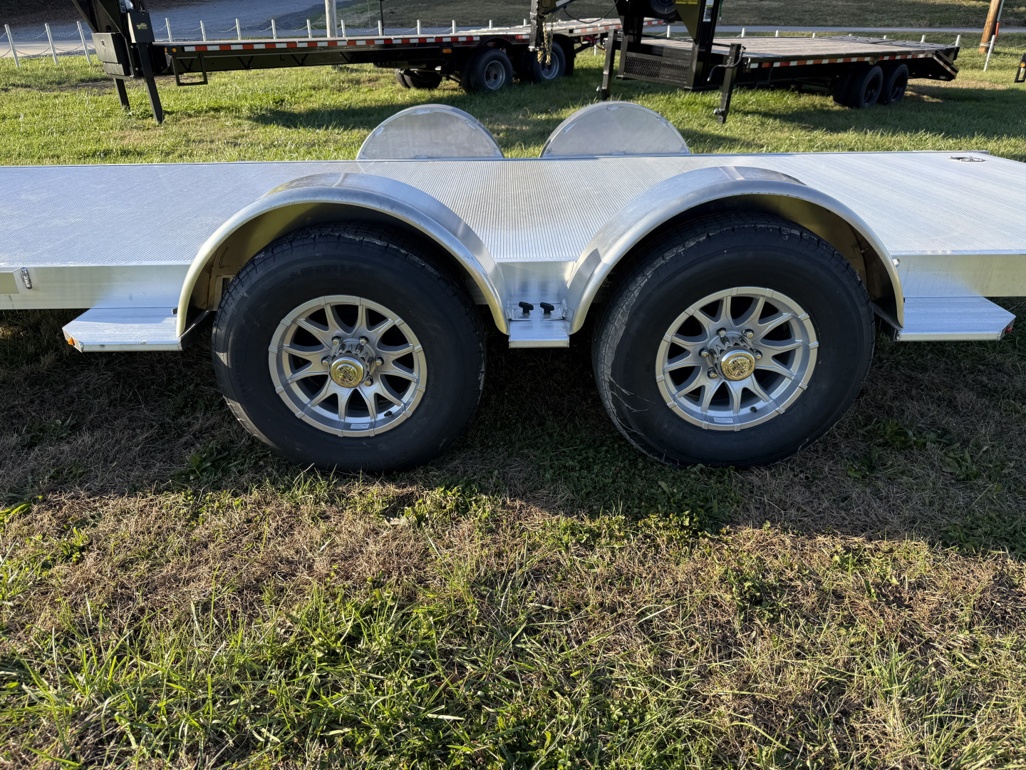 New 2026 Aluma 8220H-TA-EL-R-RTD W/SPARE Car Hauler