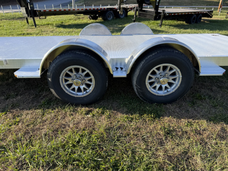 New 2026 Aluma 8220H-TA-EL-R-RTD W/SPARE Car Hauler