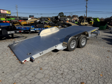 New 2026 Aluma 8216 TILT-TA-EL-RTD W/ SPARE Car Hauler