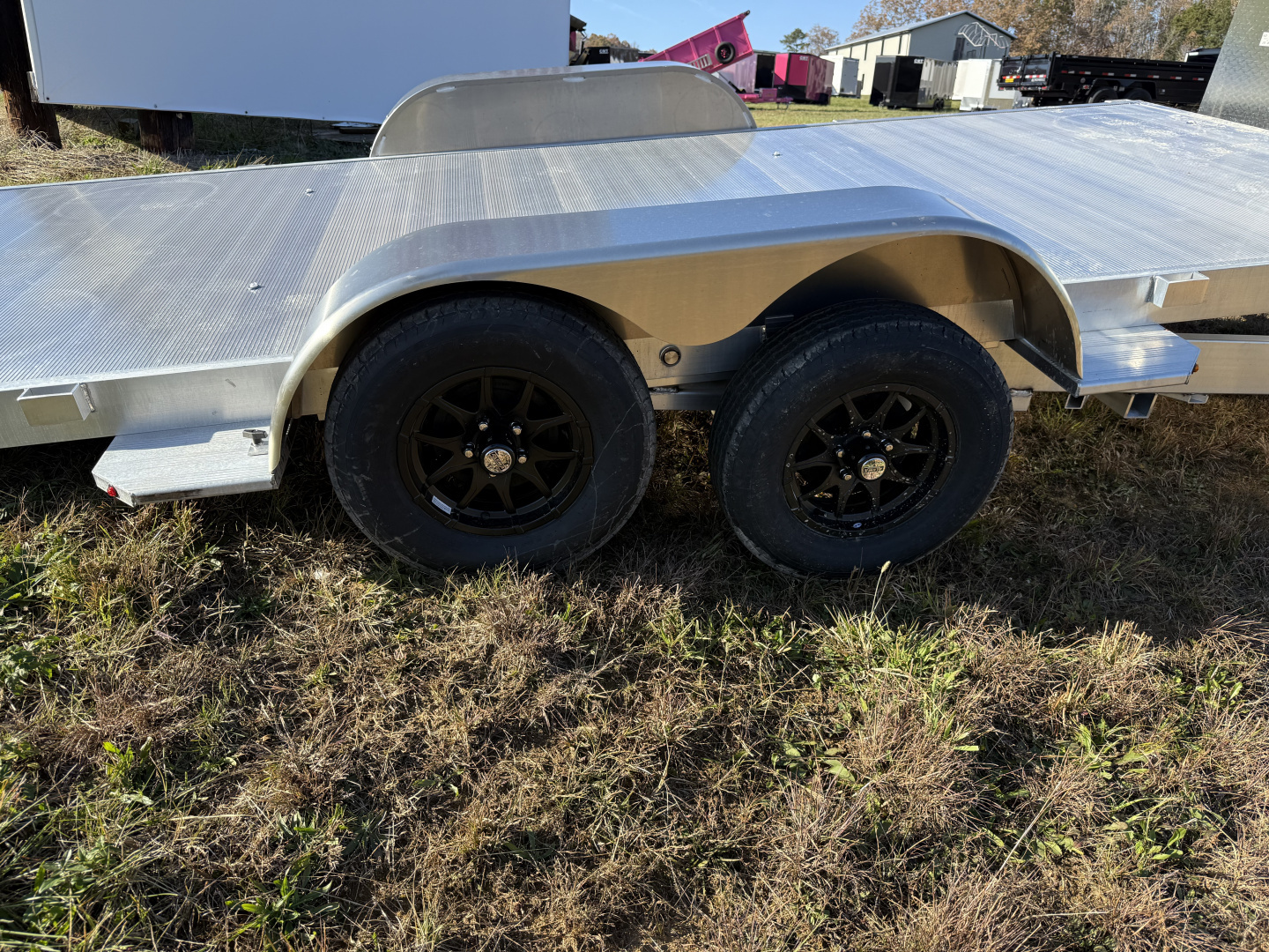 New 2026 Aluma 8218 ANV-TILT-TA-EL-RTD Car Hauler