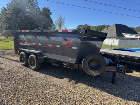 Used 2025 Horizon Trailers 7x14x4 14K Dump Trailer