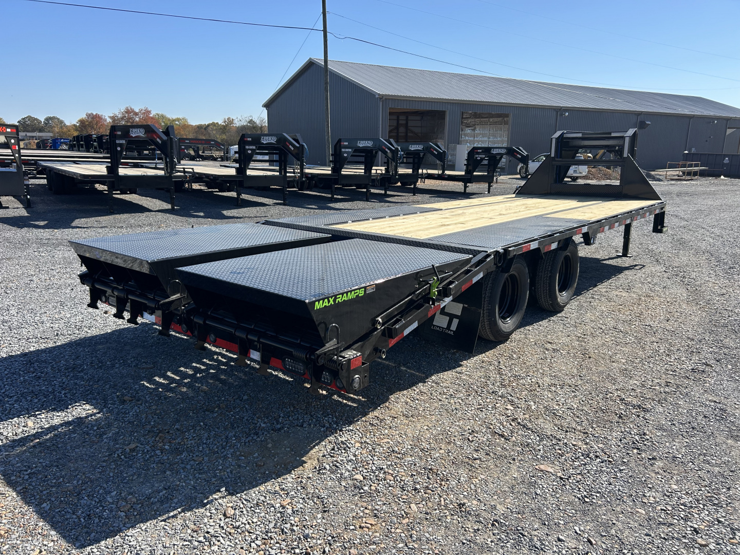 New 2026 Load Trail 102"x25' 24k Gooseneck Flatbed Trailer