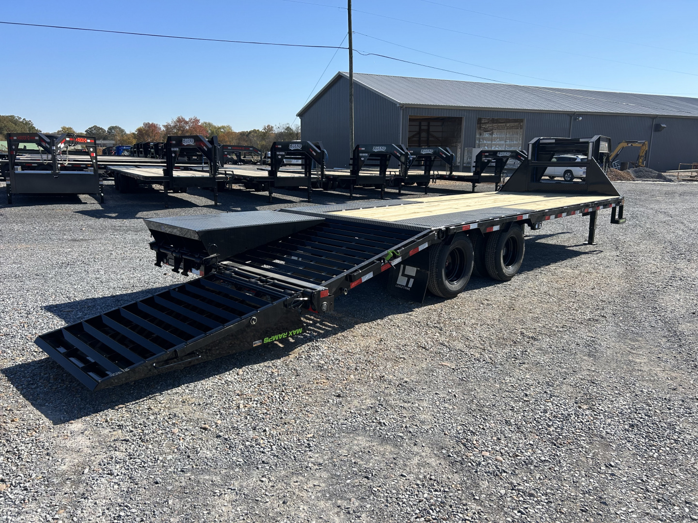 New 2026 Load Trail 102"x25' 24k Gooseneck Flatbed Trailer
