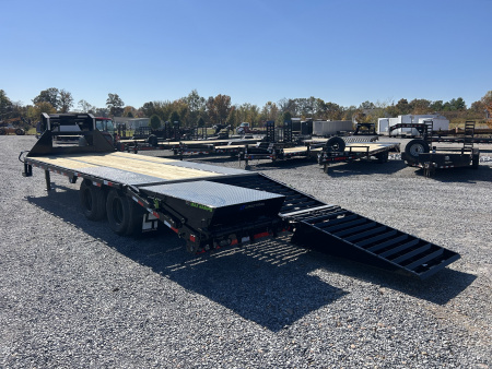 New 2026 Load Trail 102"x25' 24k Gooseneck Flatbed Trailer
