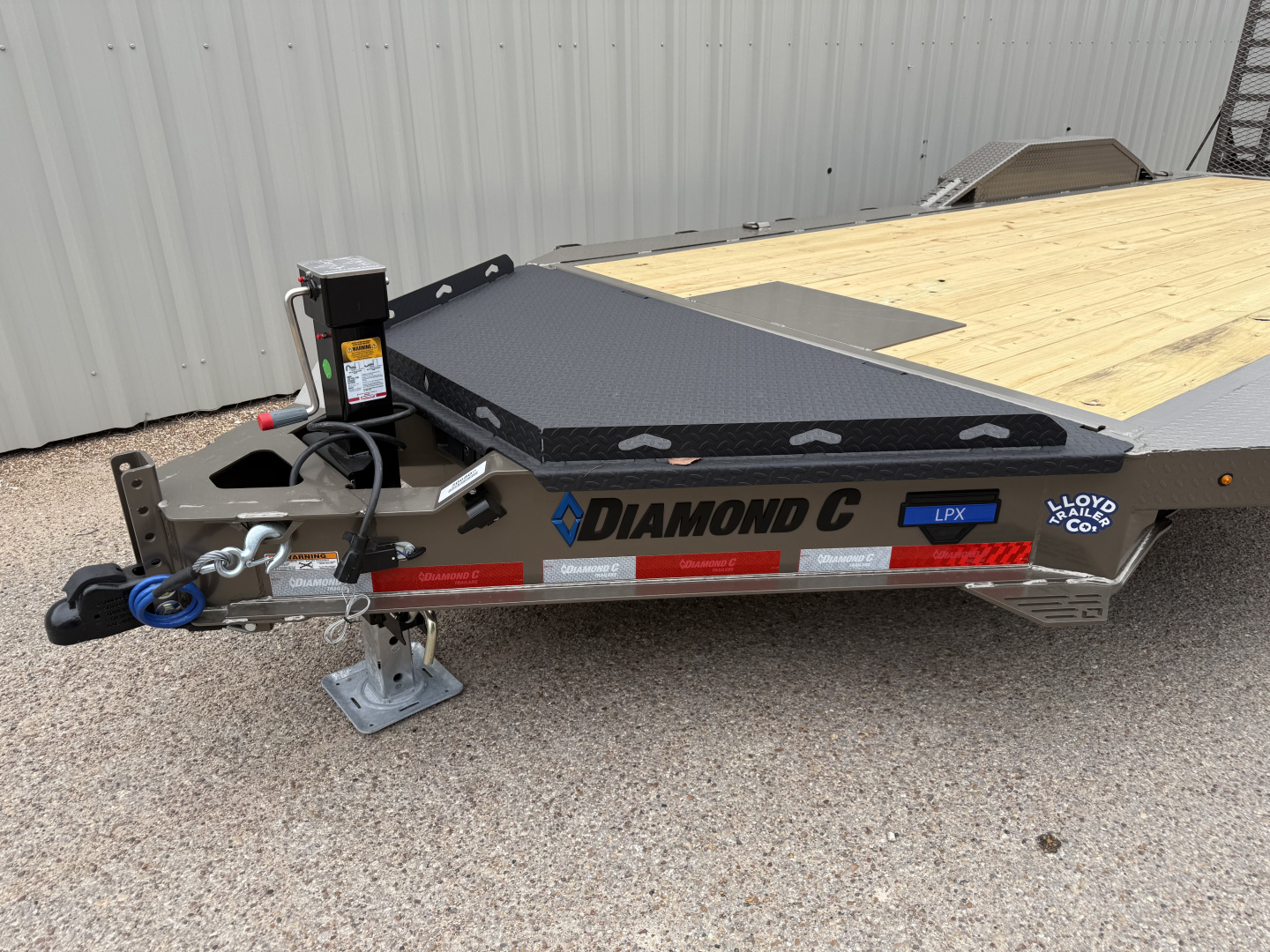 New 2026 Diamond C Trailers LPX207 20X82 Equipment Trailer
