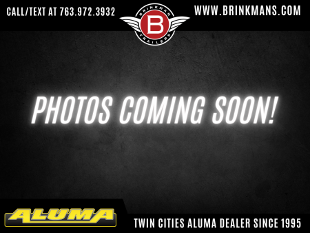 New 2026 Aluma 80x20 Utility Trailer with Bi-fold Ramp!