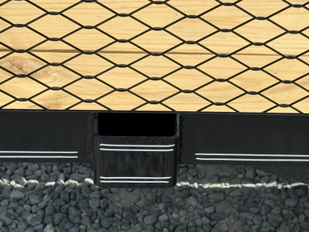 New 2025 TEXAS BRAGG TRAILERS 5X8P w/2ft Expanded Sides & Tailgate Utility Trailer