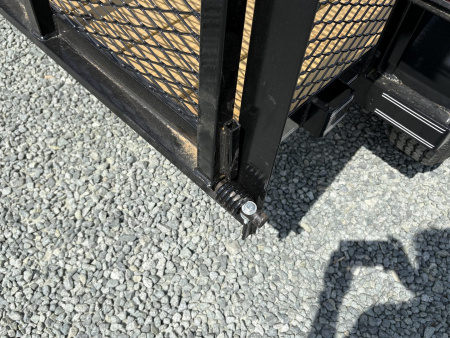 New 2025 TEXAS BRAGG TRAILERS 5X8P w/2ft Expanded Sides & Tailgate Utility Trailer