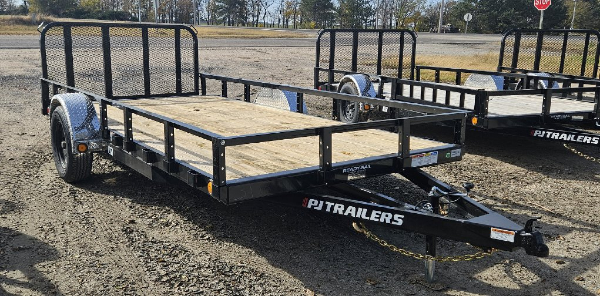 New 2026 PJ TRAILERS 14' x 77 in. Single Axle Channel (U7) Utility Trailer