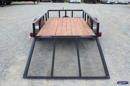 New 2025 TEXAS BRAGG TRAILERS 5x10LD w/ Gate Utility Trailer