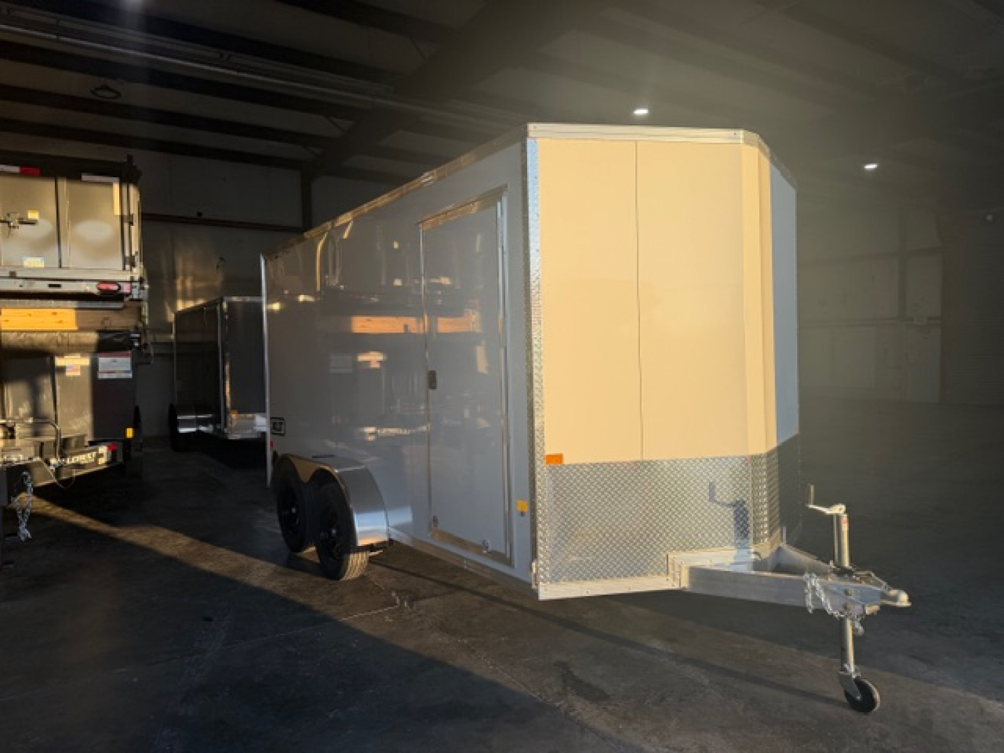 New 2026 ALCOM Stealth Aluminum 7x14 7k Cargo / Enclosed Trailer