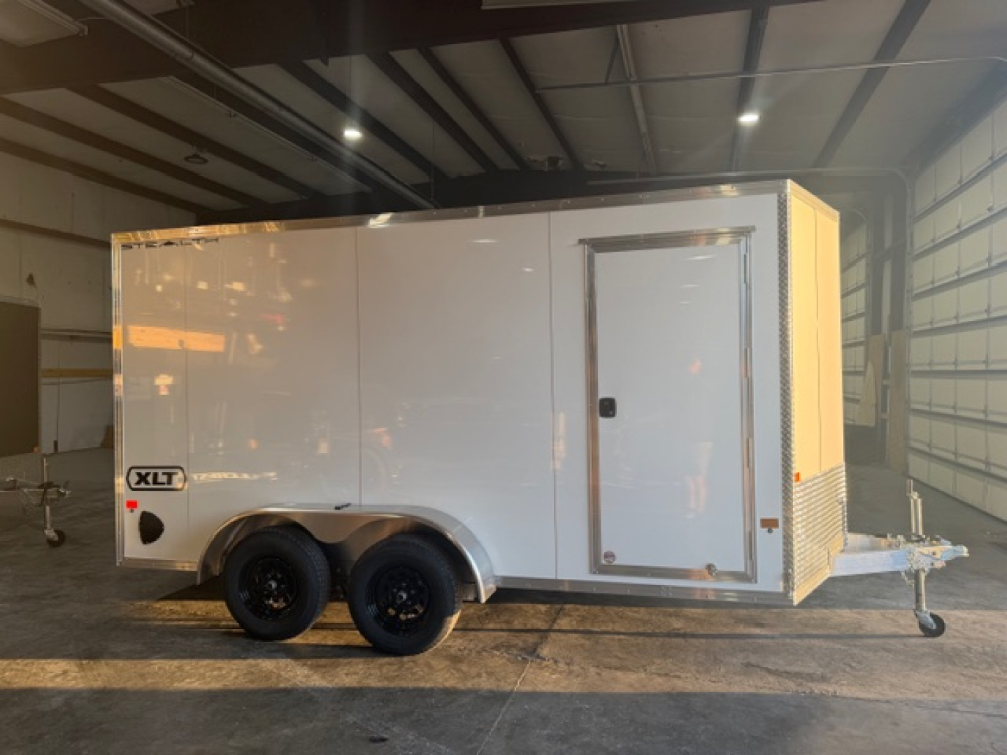 New 2026 ALCOM Stealth Aluminum 7x14 7k Cargo / Enclosed Trailer
