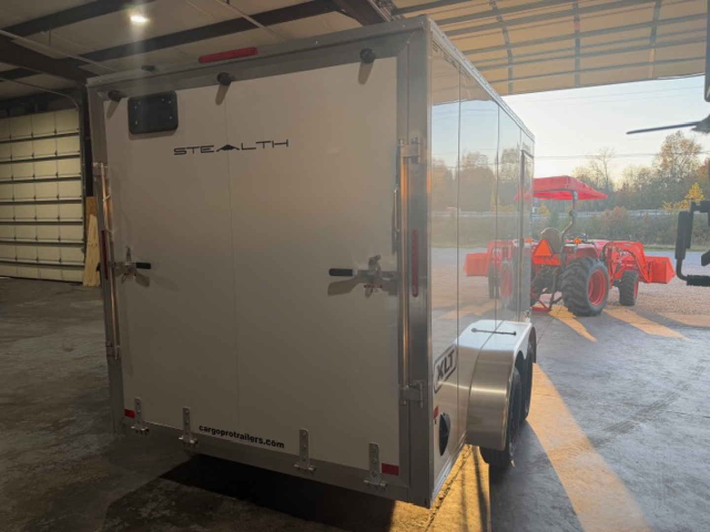 New 2026 ALCOM Stealth Aluminum 7x14 7k Cargo / Enclosed Trailer
