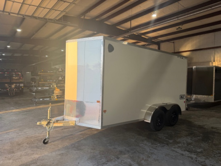 New 2026 ALCOM Stealth Aluminum 7x14 7k Cargo / Enclosed Trailer